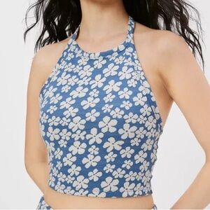 Floral Halter Neck Top